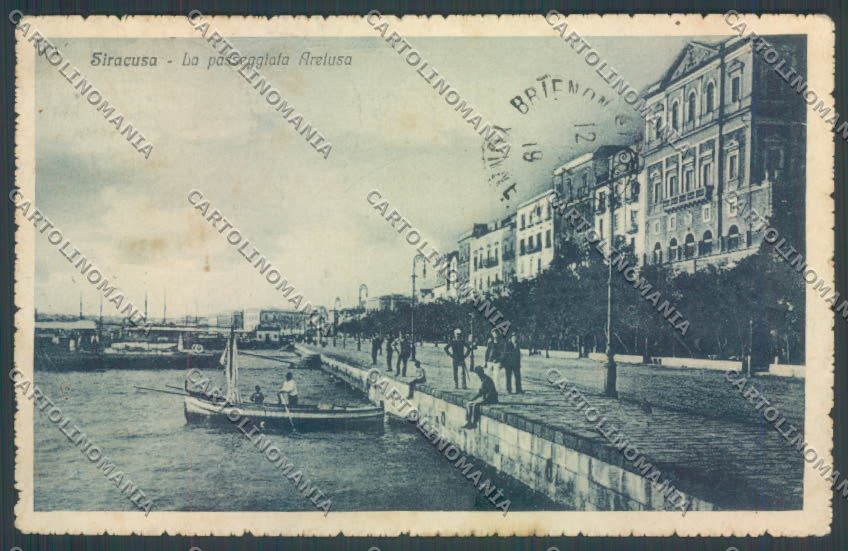 Siracusa Città ABRASA cartolina ZB8724 – fronte