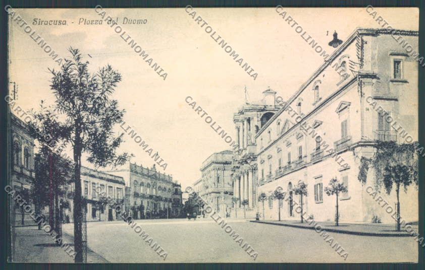Siracusa Città cartolina ZB8725 – fronte