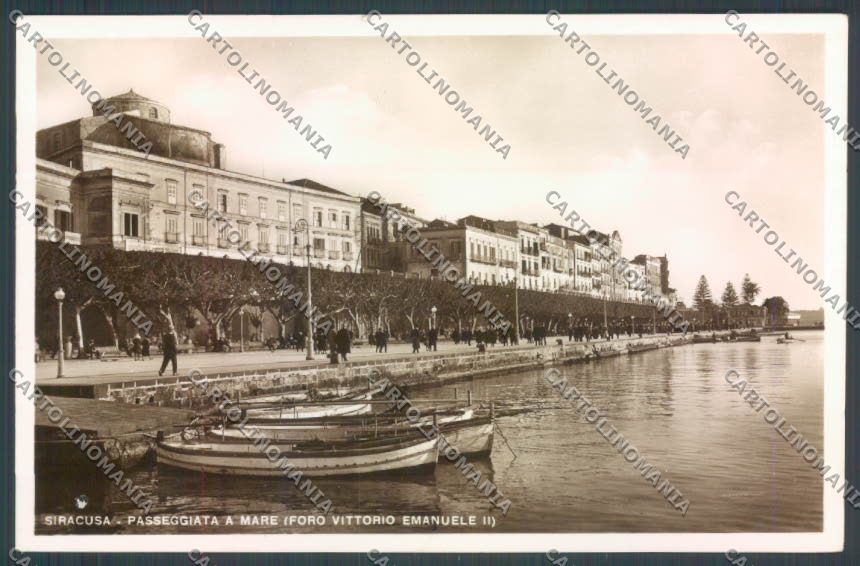 Siracusa Città Foto cartolina ZB8732 – fronte