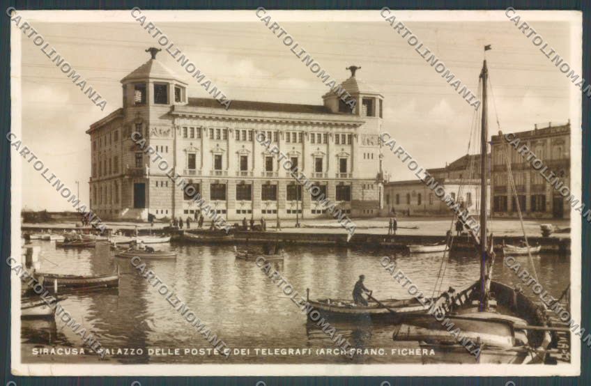 Siracusa Città PIEGHINE Foto cartolina ZB8733 – fronte
