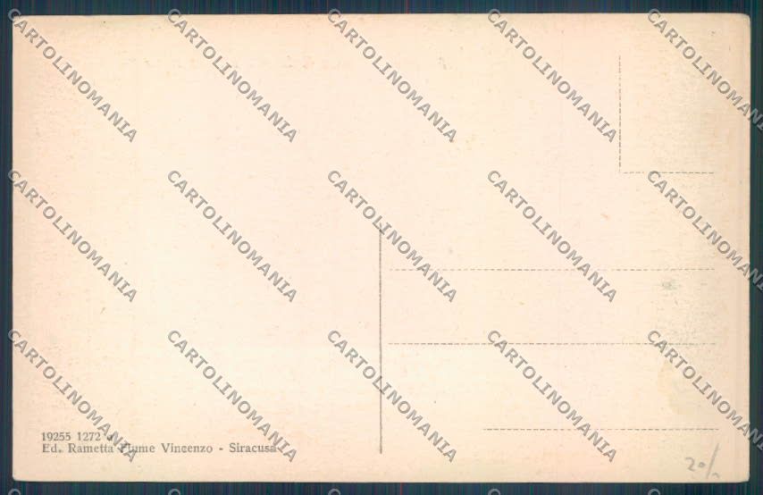 Siracusa Città cartolina ZB8739 – retro