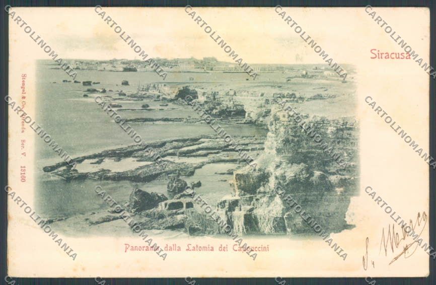 Siracusa Città Rilievo cartolina ZB8743 – fronte