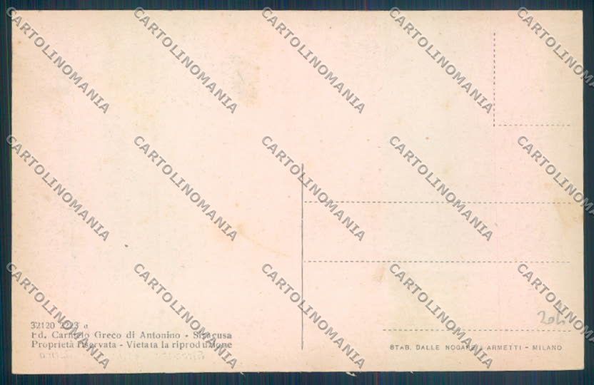 Siracusa Città cartolina ZB8746 – retro