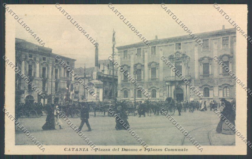 Catania Città cartolina ZB8750 – fronte