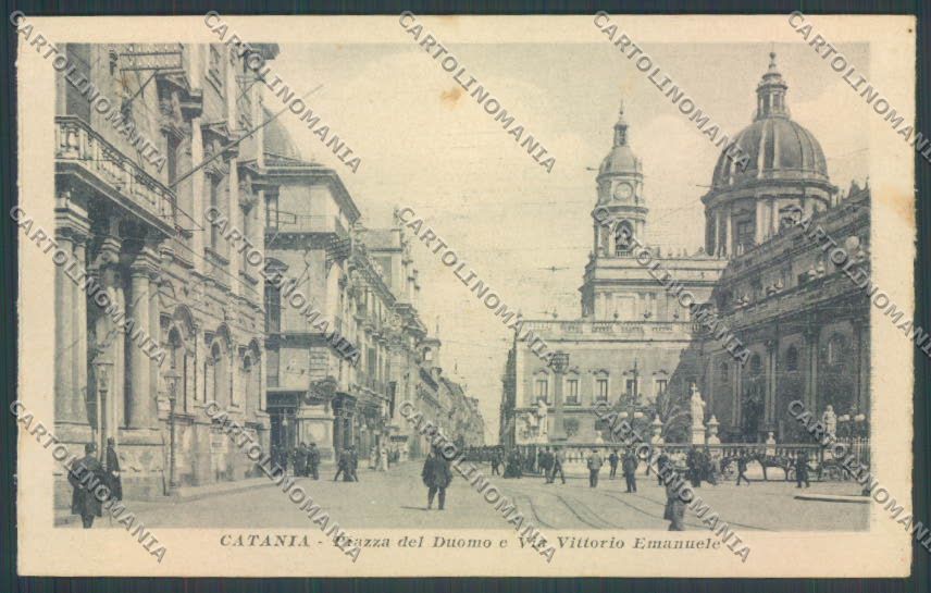 Catania Città cartolina ZB8753 – fronte