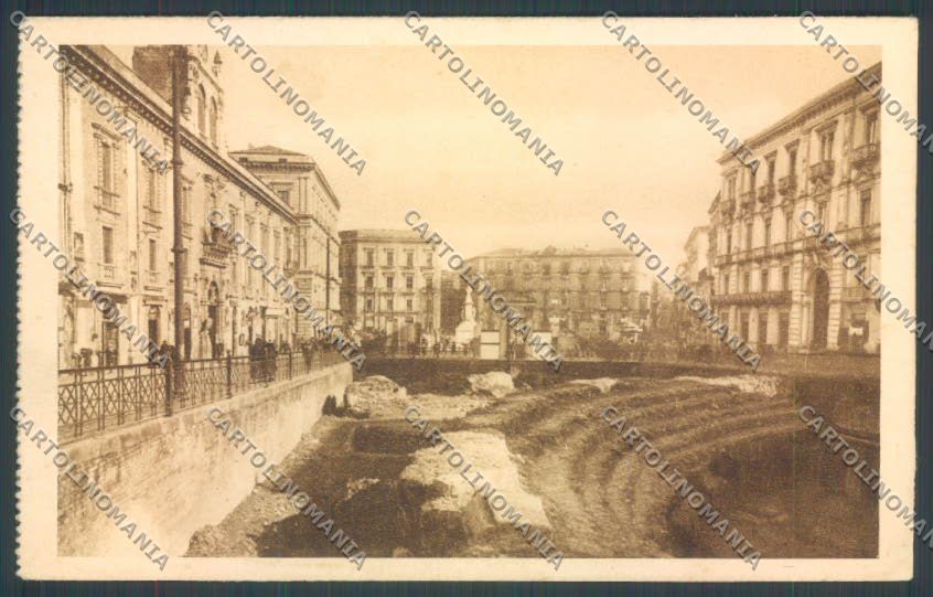 Catania Città cartolina ZB8757 – fronte