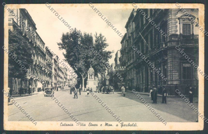 Catania Città Garibaldi cartolina ZB8760 – fronte