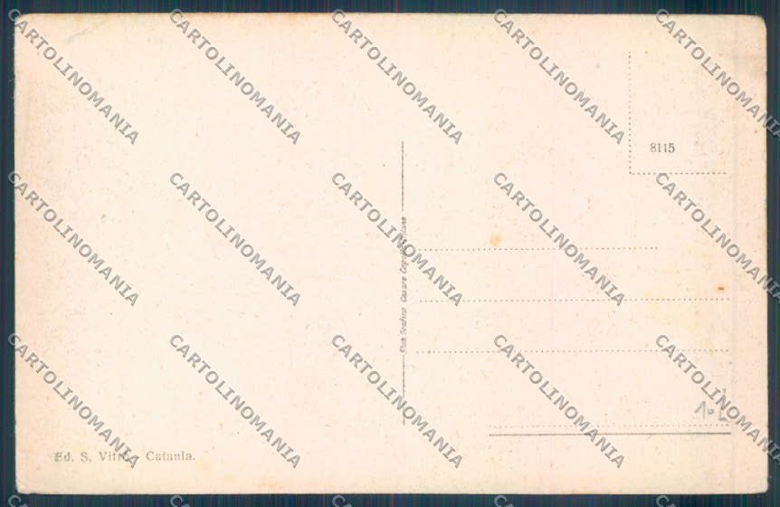 Catania Città Garibaldi cartolina ZB8760 – retro