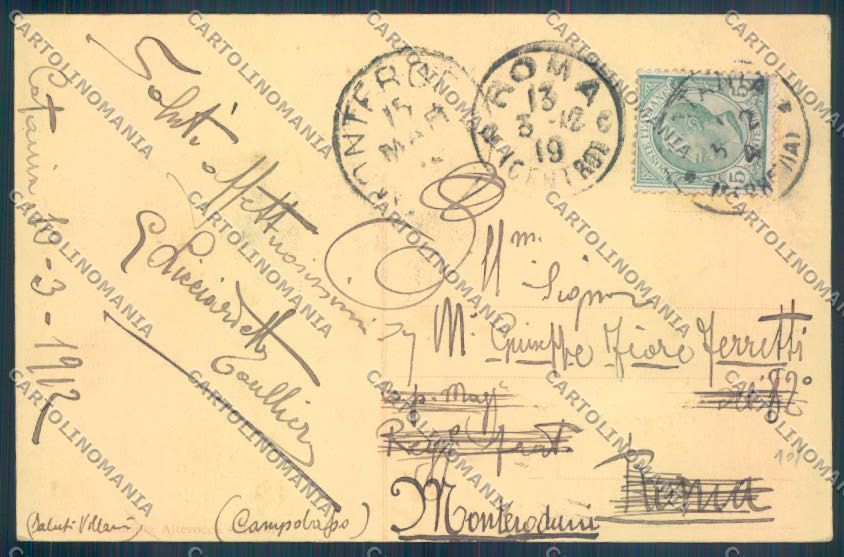 Catania Città ABRASA cartolina ZB8792 – retro