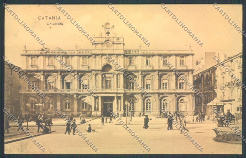 Catania Città Università cartolina ZB8802 – fronte