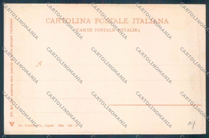 Catania Città Giardini Bellini cartolina ZB8804 – retro