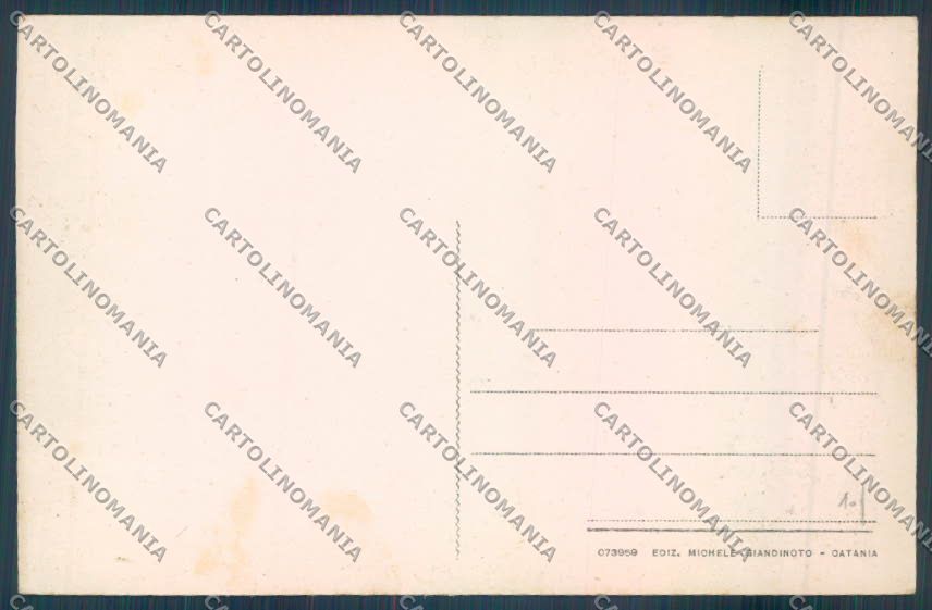 Catania Città cartolina ZB8808 – retro