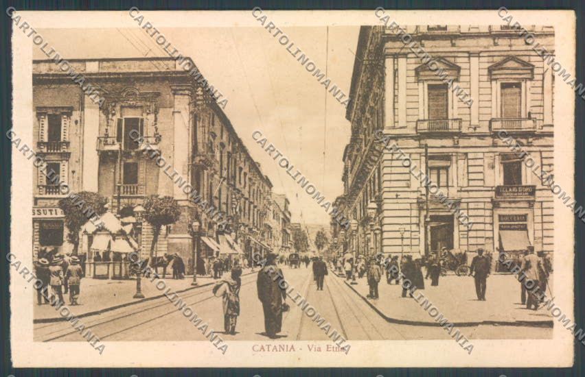 Catania Città cartolina ZB8813 – fronte