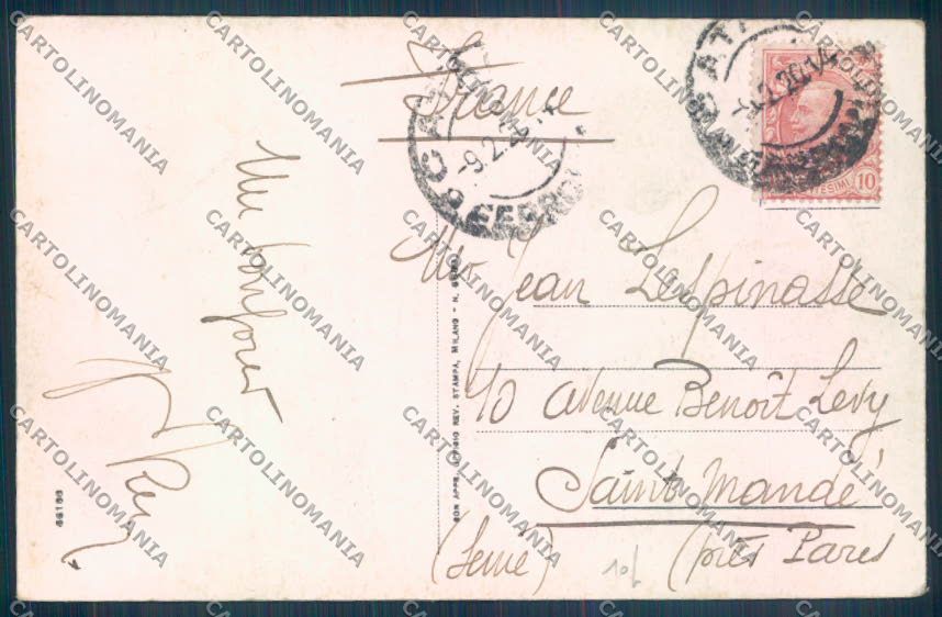 Catania Città Porto PIEGHINE cartolina ZB8815 – retro