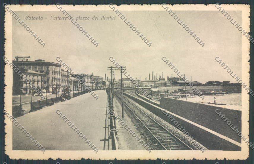 Catania Città cartolina ZB8821 – fronte
