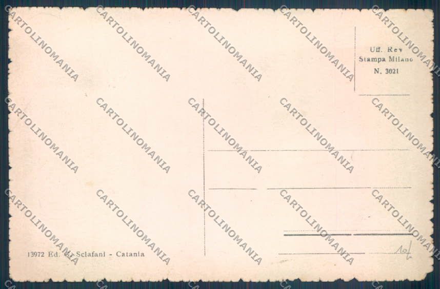 Catania Città cartolina ZB8821 – retro