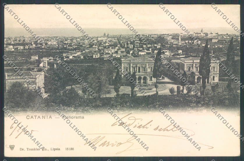Catania Città STRAPPINO cartolina ZB8823 – fronte