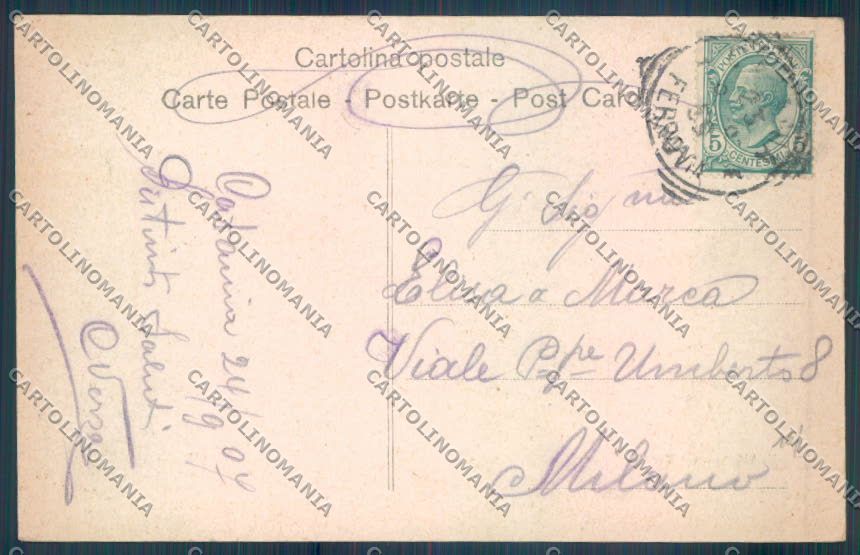 Catania Città Alterocca PIEGHINA cartolina ZB8831 – retro