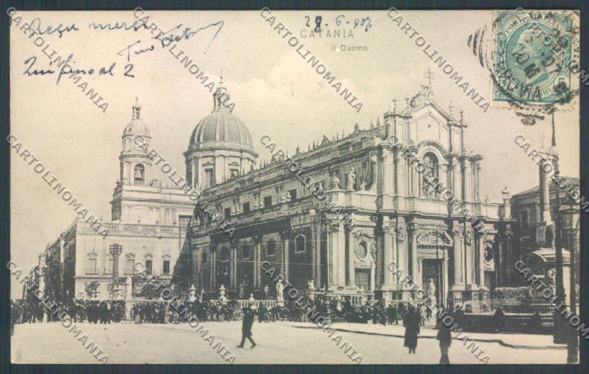 Catania Città cartolina ZB8832 – fronte