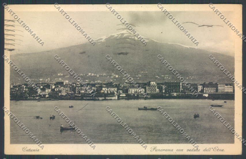 Catania Città cartolina ZB8833 – fronte