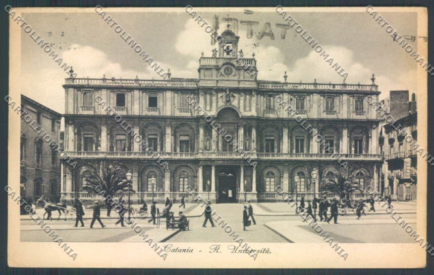 Catania Città Università cartolina ZB8837 – fronte