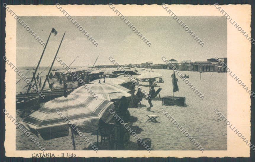 Catania Città Lido cartolina ZB8863 – fronte