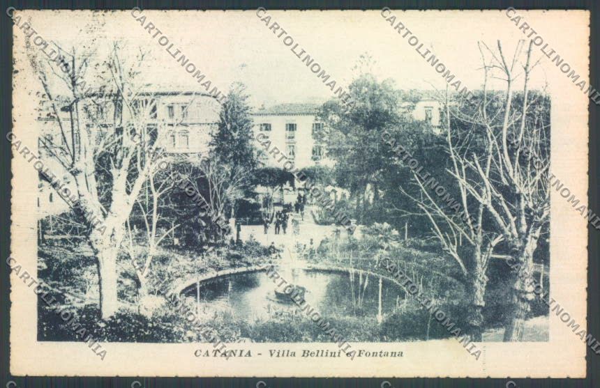 Catania Città Villa Bellini cartolina ZB8868 – fronte
