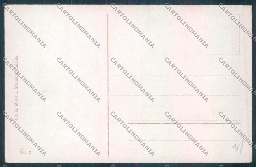 Catania Città Fontana Proserpina cartolina ZB8872 – retro