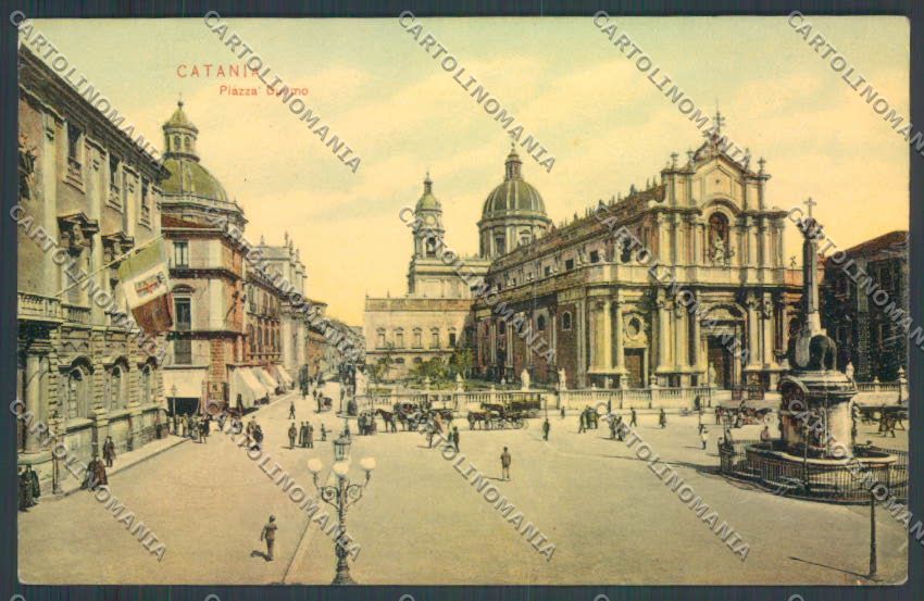 Catania Città cartolina ZB8879 – fronte