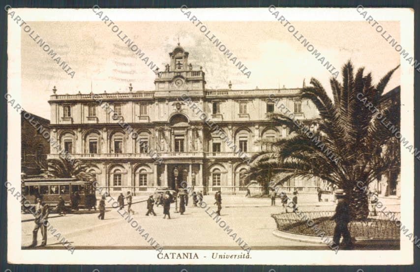 Catania Città Università cartolina ZB8884 – fronte