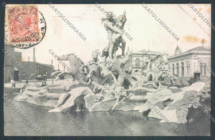 Catania Città Fontana Proserpina cartolina ZB8897 – fronte