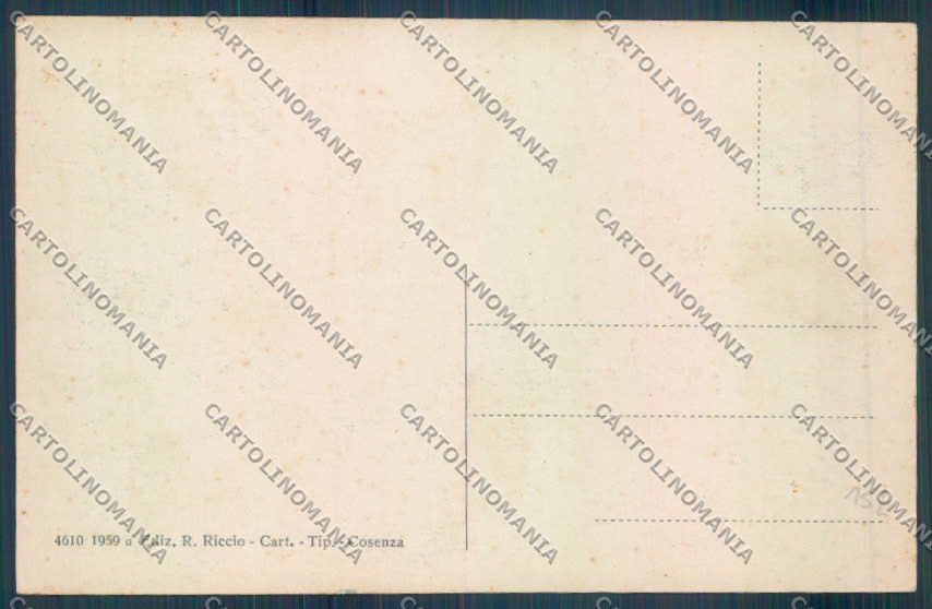 Cosenza Città cartolina ZB8903 – retro
