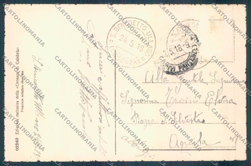 Cosenza Città cartolina ZB8905 – retro