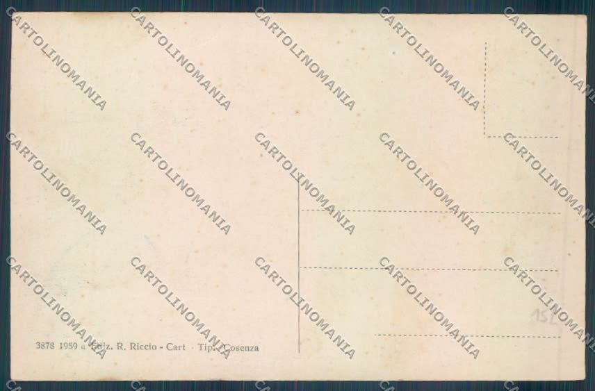 Cosenza Città cartolina ZB8907 – retro