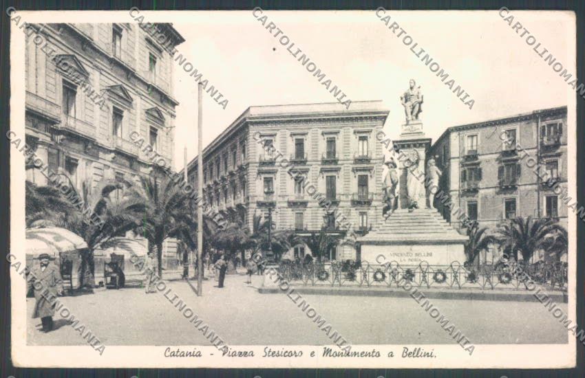 Catania Città PIEGHE cartolina ZB8909 – fronte