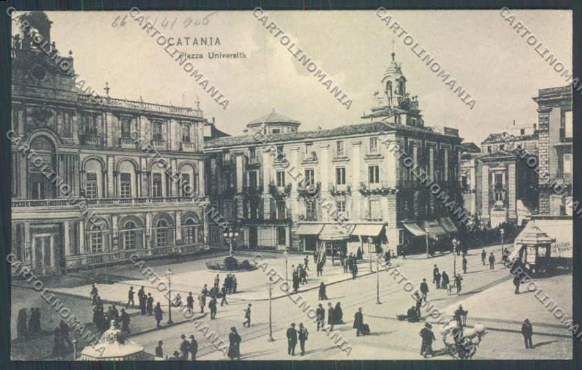 Catania Città Università cartolina ZB8910 – fronte