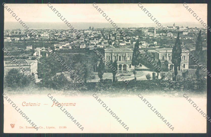 Catania Città cartolina ZB8911 – fronte
