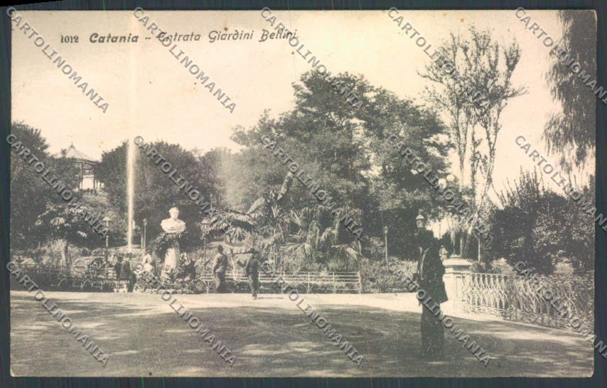 Catania Città Giardini Bellini cartolina ZB8914 – fronte