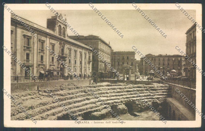 Catania Città Anfiteatro cartolina ZB8915 – fronte
