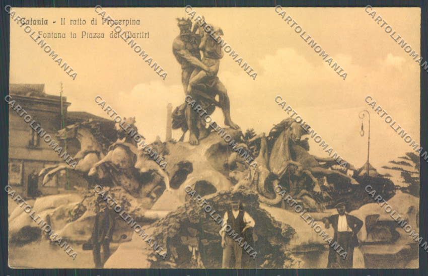 Catania Città Piazza Martiri cartolina ZB8916 – fronte