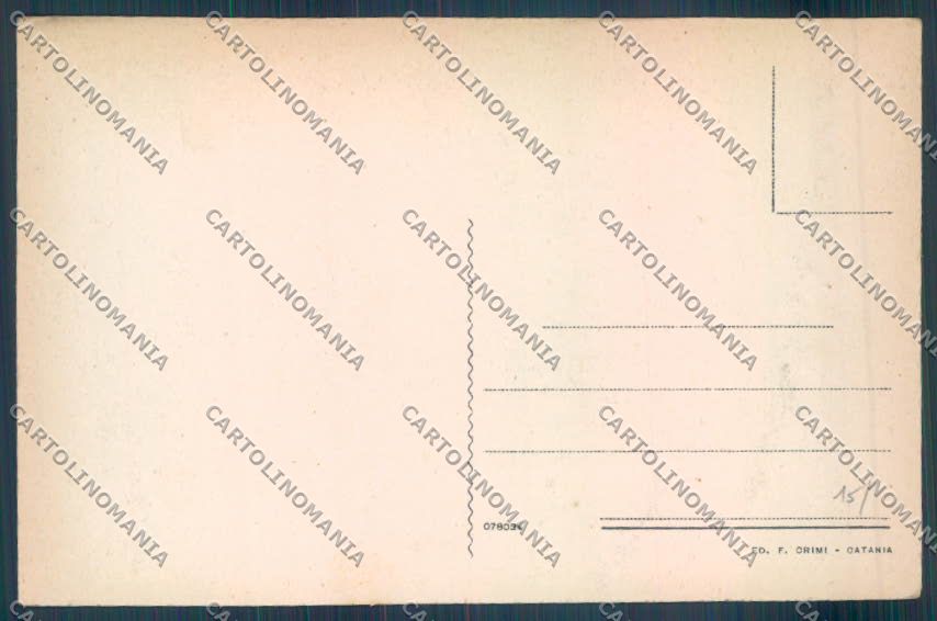 Catania Città Ponte Ferrovia cartolina ZB8917 – retro