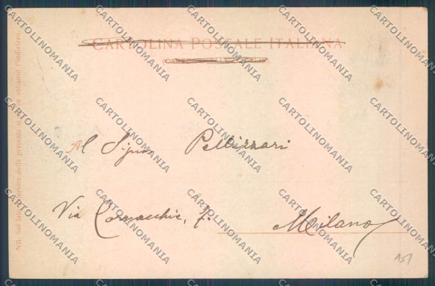 Catania Città Villa Bellini cartolina ZB8919 – retro
