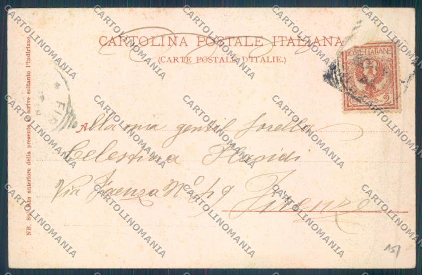 Catania Città Vulcano Etna cartolina ZB8921 – retro