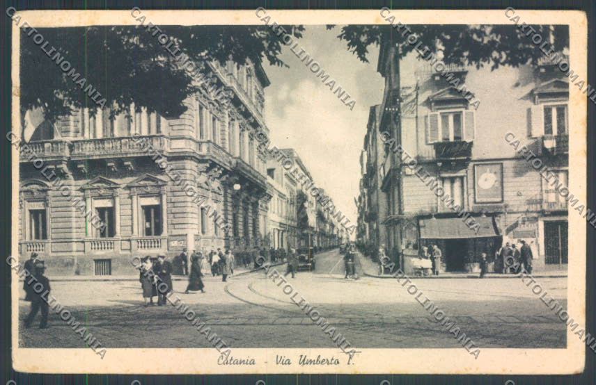 Catania Città Via Umberto I cartolina ZB8925 – fronte