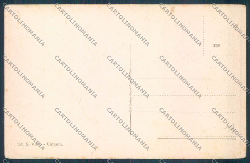 Catania Città Via Umberto I cartolina ZB8925 – retro