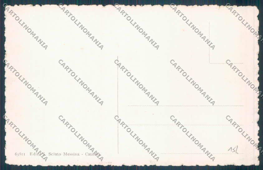 Catania Città Porto cartolina ZB8929 – retro