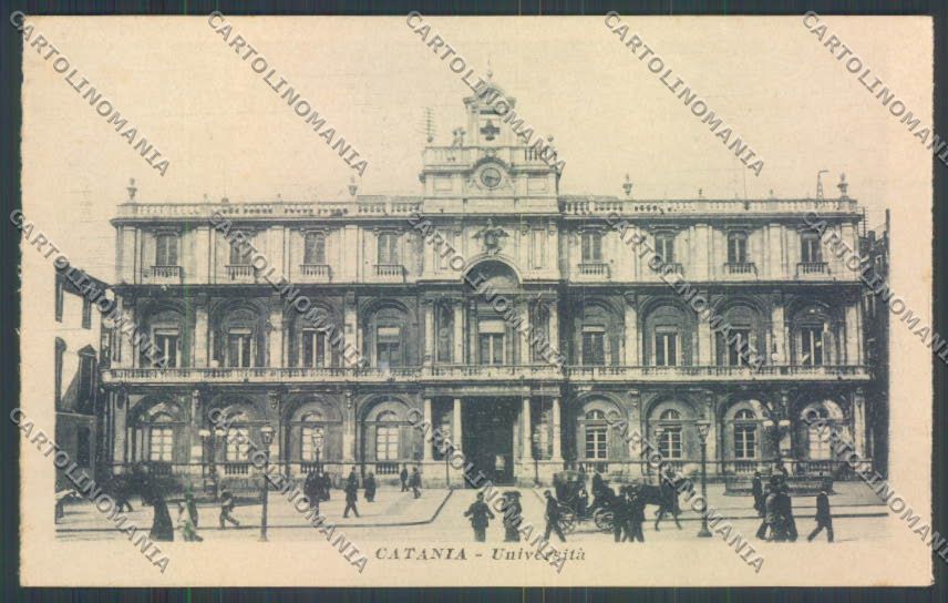 Catania Città Università cartolina ZB8935 – fronte