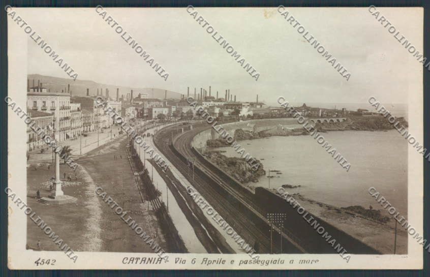 Catania Città Piazza 6 Aprile Foto cartolina ZB8937 – fronte