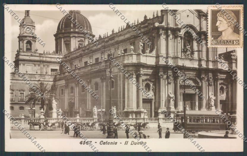 Catania Città Tram Foto cartolina ZB8952 – fronte