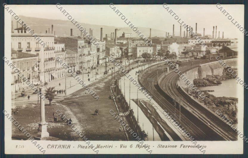Catania Città Piazza Martiri Foto cartolina ZB8959 – fronte